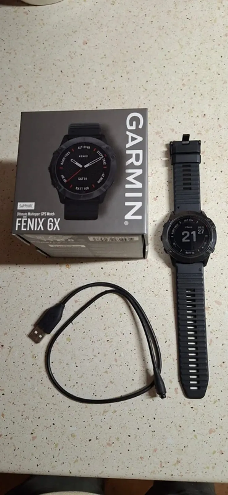 Tweedehands Garmin Fenix 6 Sapphire bike — afbeelding 2 van 2