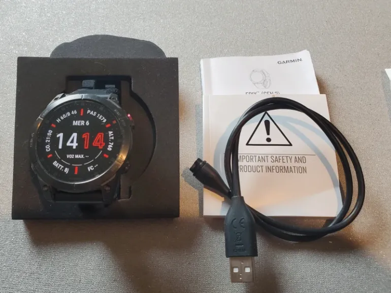 Garmin Epix Gen2 Sapphire Titanium bike de segunda mano — imagen 4 de 7
