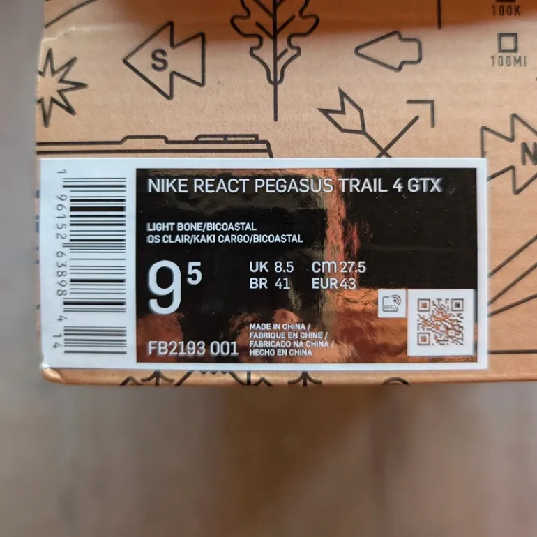 Pegasus Nike React Trail 4 GTX bike usato — immagine 15 di 15