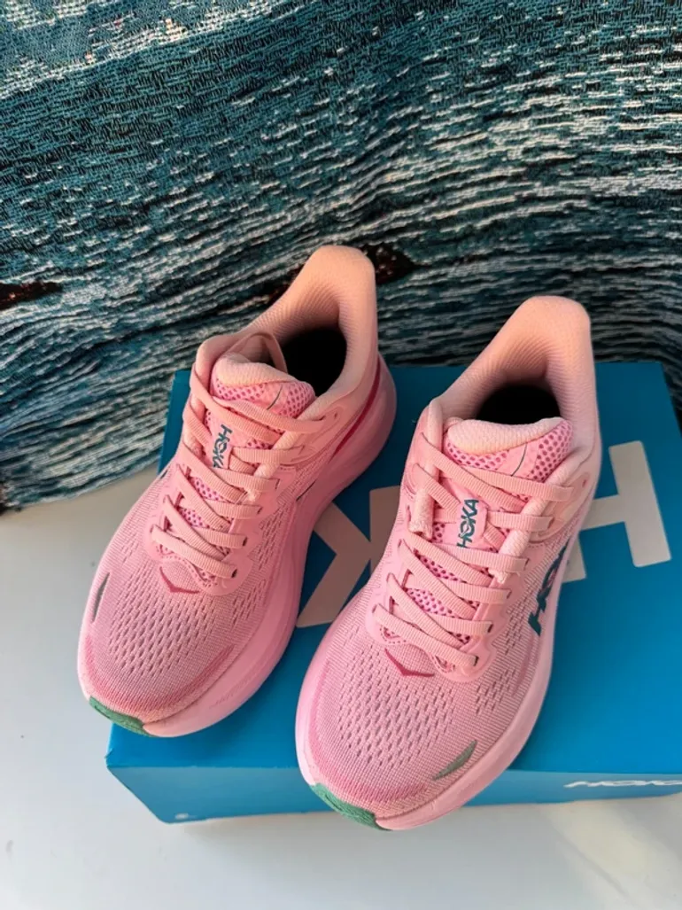 Used Rose Hoka Shoes Pink size 40 bike — image 2 of 5