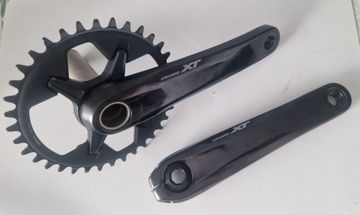 Shimano XT FC M8100 36d 12v Drivetrain & Pedals usato