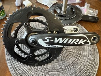 Brugt Specialized S-Works Carbon Crankset Drivetrain & Pedals