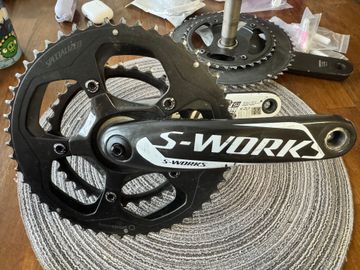 Specialized S-Works Carbon Crankset Drivetrain & Pedals usato