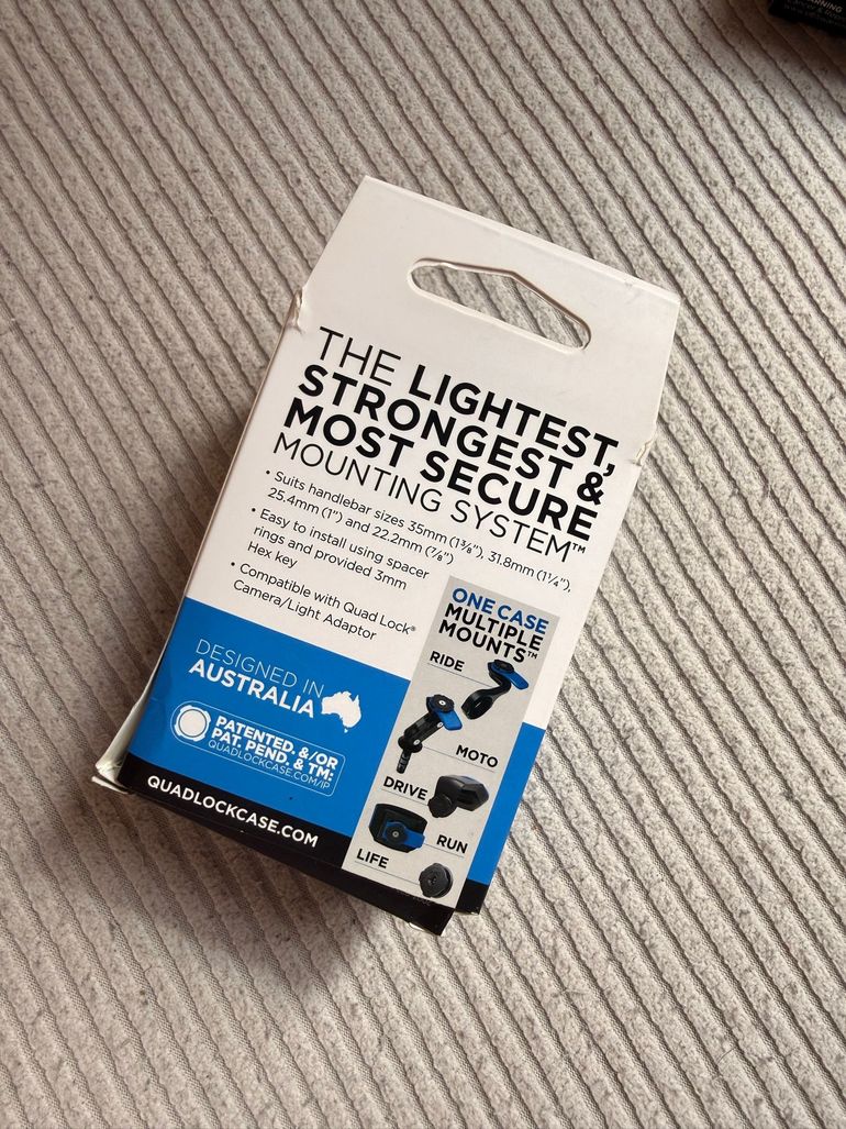 Tweedehands quadlock Out Front Mount bike — afbeelding 3 van 5