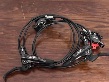 Used Shimano BR-M8000 Disc Brake Set Brakes