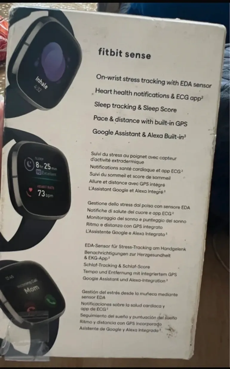 Fitbit Sense bike d'occasion — image 2 sur 2