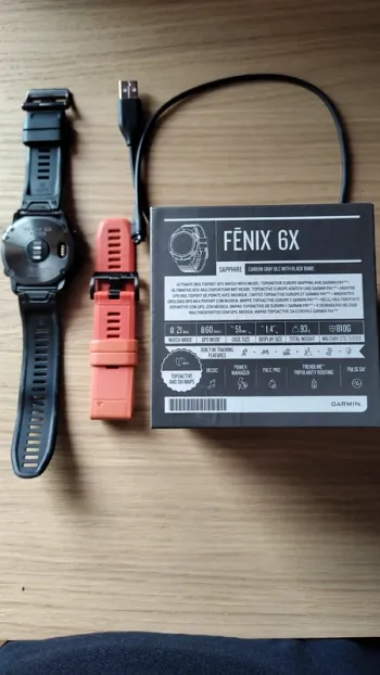 Käytetty Garmin Fenix 6X bike — kuva 4 / 6