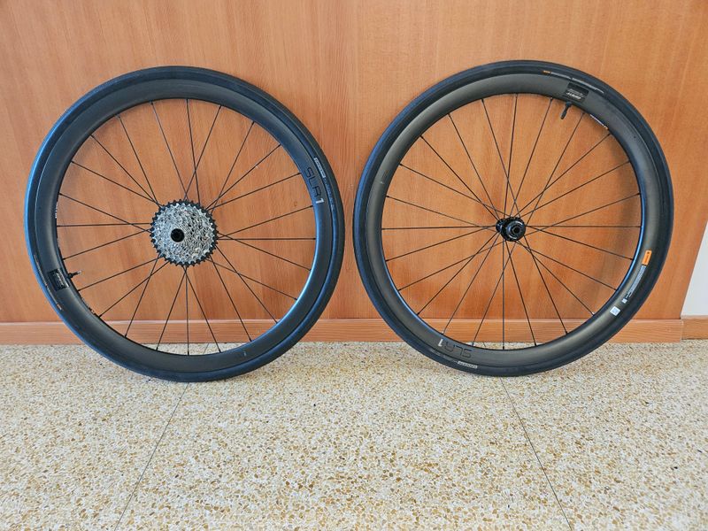 Used Giant New Giant SLR1 Wheel set with tires and SRAM Cassette 2024 Wheels