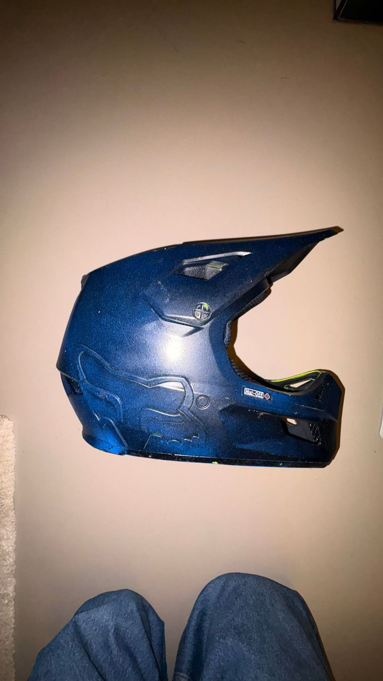 Brugt Fox Rampage RS Full Face Helmet 2025 bike — billede 3 af 6