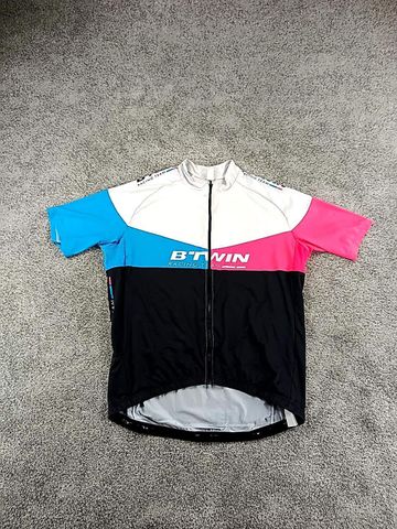 Tweedehands BTWIN maillot velo homme taille xl -04 8473 cyclisme route respirant, marque:, état: Bon état, taille: XL, 12, 00 € Cycling Clothing
