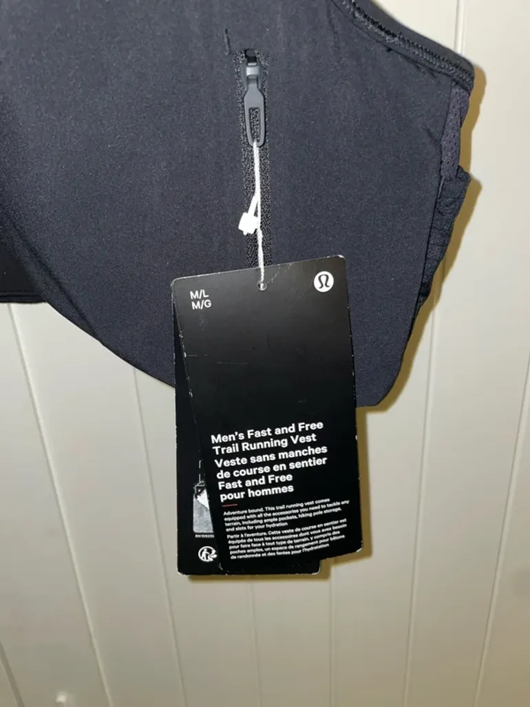Used Lululemon Veste sans manches de course en sentier bike — image 2 of 3