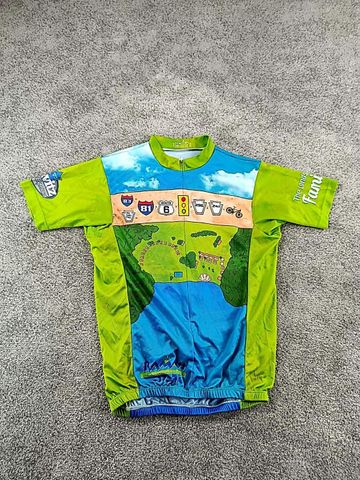 Tweedehands Mt Borah maillot velo homme taille m -03 8802 cyclisme route respirant us, marque:, état: Très bon état, taille: M, 10, 00 € Cycling Clothing