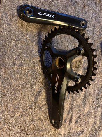 Used Shimano GRX FC-RX810/RX820 Drivetrain & Pedals