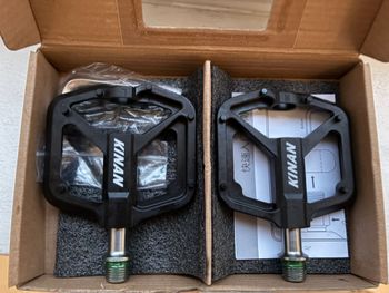 Used kinan Flat Pedals 2026 Drivetrain & Pedals