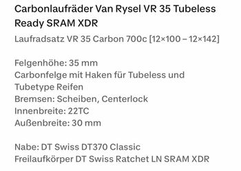 Van Rysel VR 35 2026 bike d'occasion — image 7 sur 7