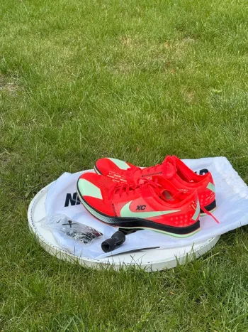 Used Orange ZoomX Dragonfly XC Running Shoes