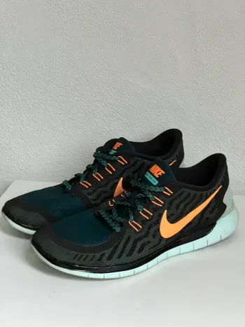 Used Orange Nike Free RN 5.0 Running Shoes