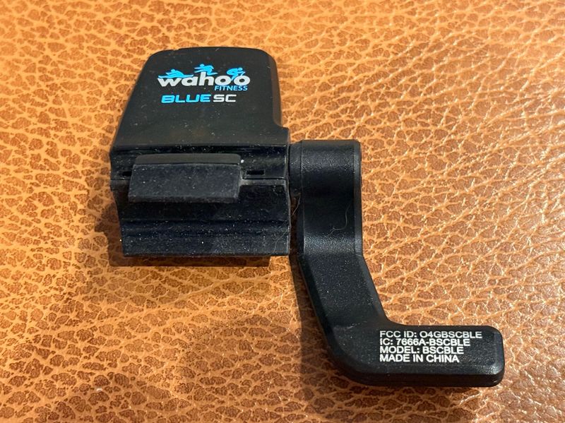 Used Wahoo Blue SC Speed and Cadence Sensor Cycling Accessories
