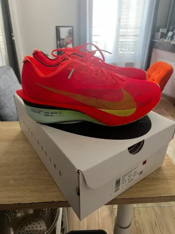 Used Orange Vaporfly 4 Running Shoes