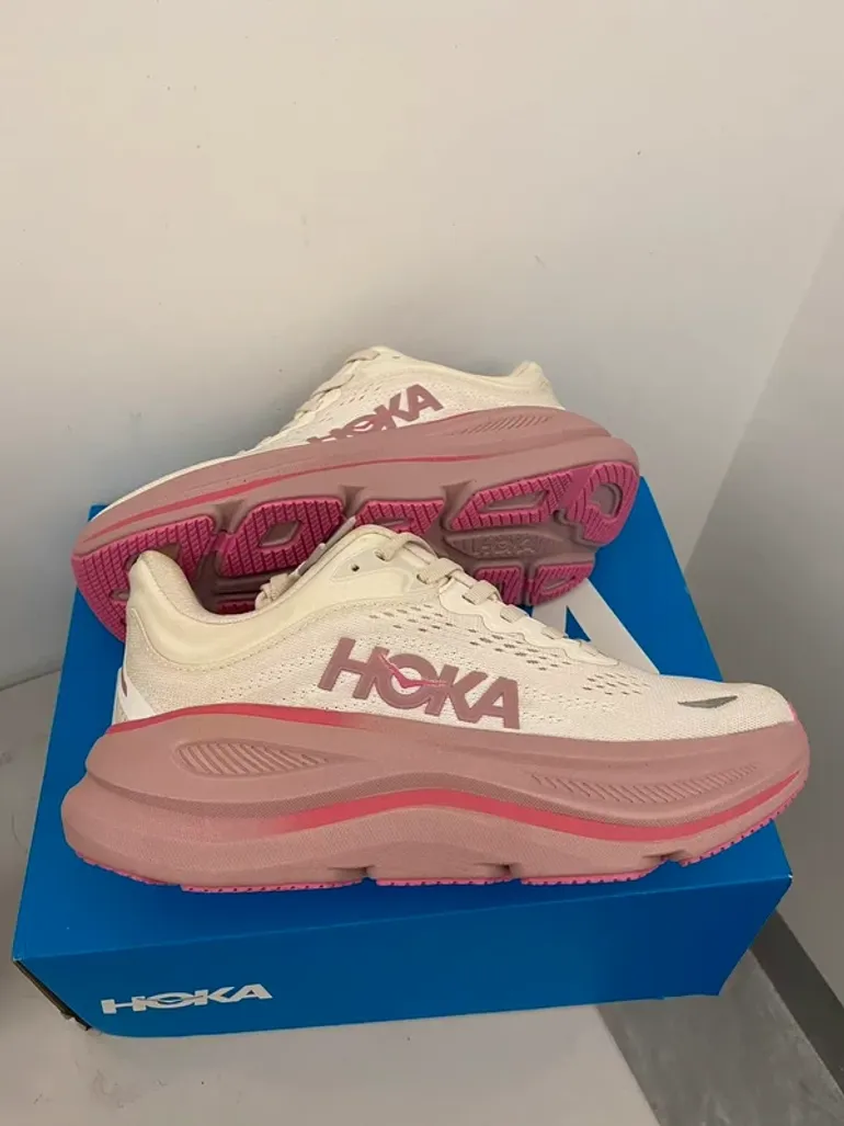 Used Rose Hoka Shoes Size 40 bike — image 5 of 5