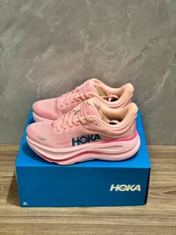 Used Rose Hoka Shoes size 40 Running Shoes