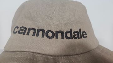 Used Cannondale Vintage Cycling Bucket Hat Earth Tone Tan Khaki One Size Cycling Clothing