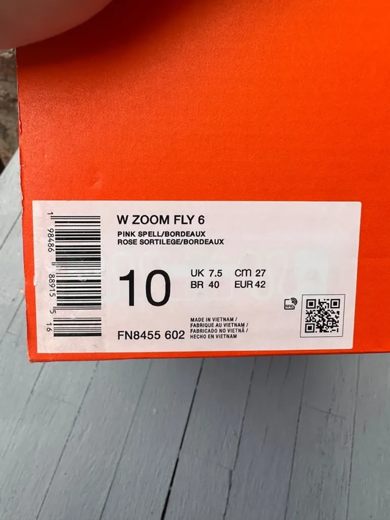 Used Nike Zoom Fly 6 bike — image 8 of 8
