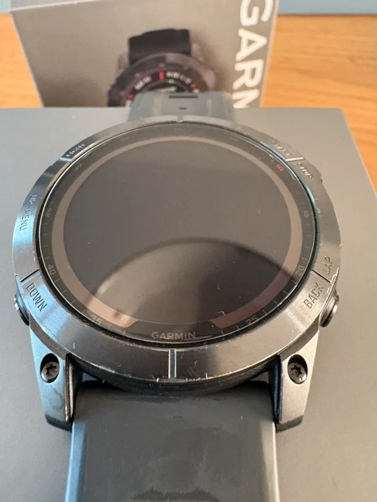 Used Garmin Fēnix 7X Sapphire Solar bike — image 5 of 6