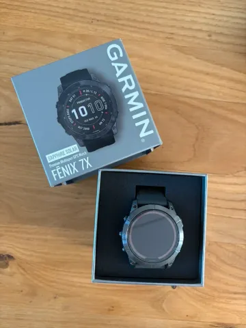Used Garmin Fēnix 7X Sapphire Solar bike — image 2 of 6