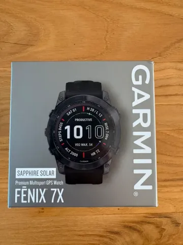 Garmin Fēnix 7X Sapphire Solar Electronics usato
