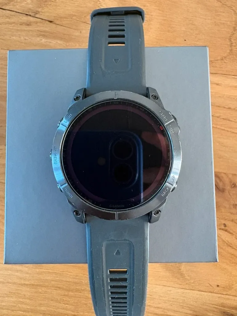 Used Garmin Fēnix 7X Sapphire Solar bike — image 4 of 6
