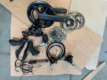 Brugt Shimano 105 Di2 12V Groupset 2025 Groupset