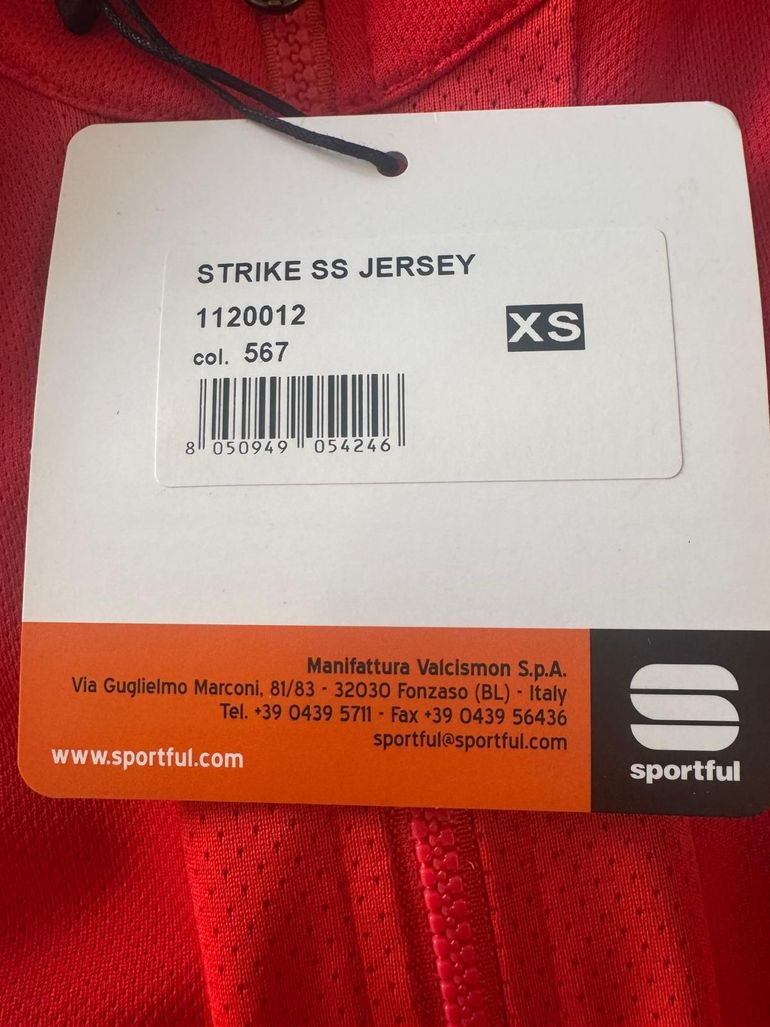 Brugt Sportful Strike Jersey bike — billede 2 af 4