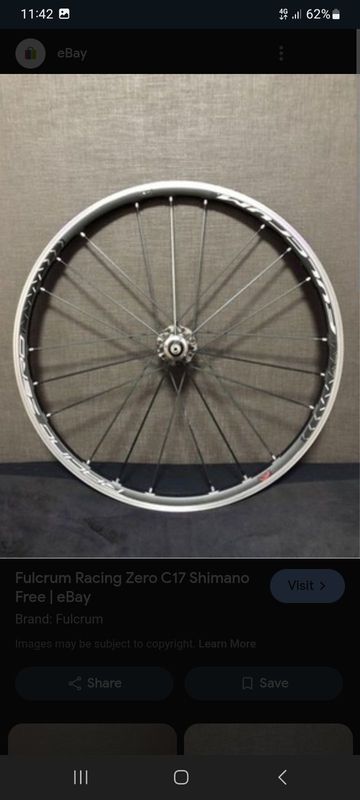 Używany Fulcrum Racing Zero Wheelset 2021 bike — zdjęcie 2 z 3