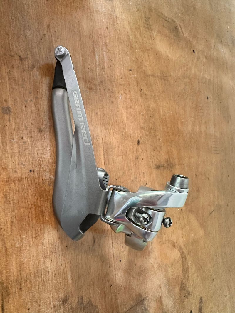 Used Sram RED Front Derailleur Drivetrain & Pedals