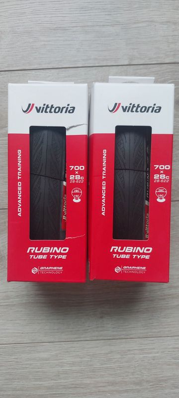 Vittoria Rubino V G2.0 Tyres & Tubes de segunda mano