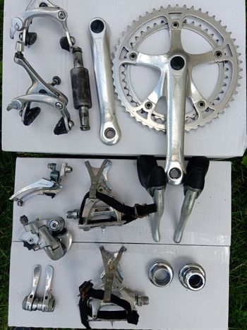 Tweedehands Shimano Vintage Groupset 1992 Groupset