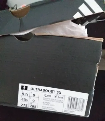 Used Adidas Ultraboost 5 X Running Shoes