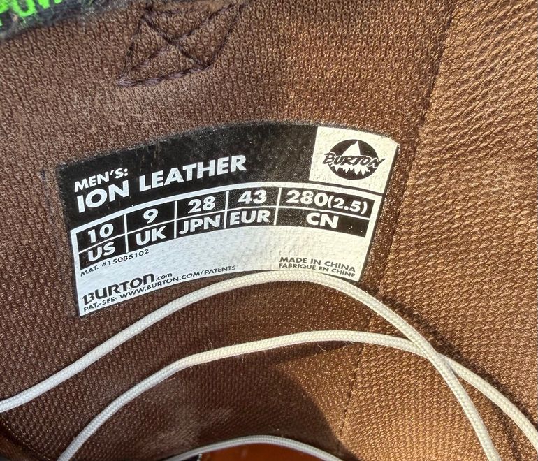 Used Burton Ion leather – € 85 | buycycle
