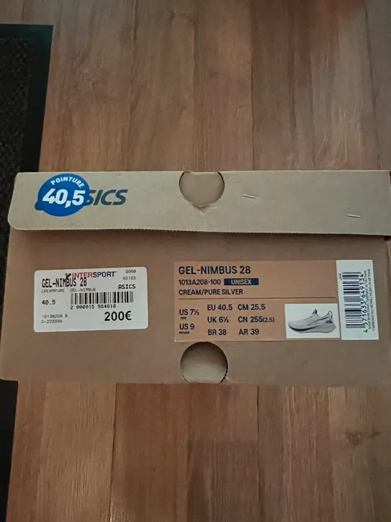 Gebrauchtes Asics GEL NIMBUS 28 PARIS bike — Bild 6 von 6