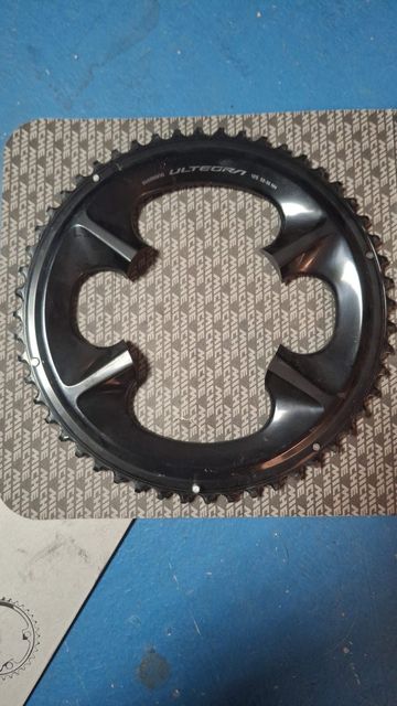 Brugt Shimano Ultegra 52-36 Chainrings 2025 Drivetrain & Pedals