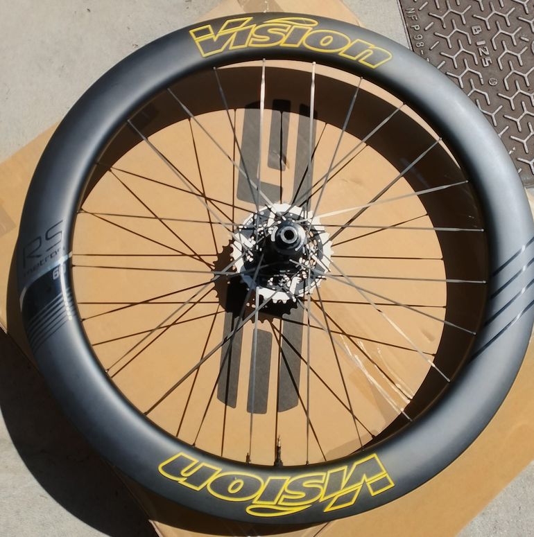 Brugt Vision Metron 60 RS Wheelset bike — billede 5 af 19