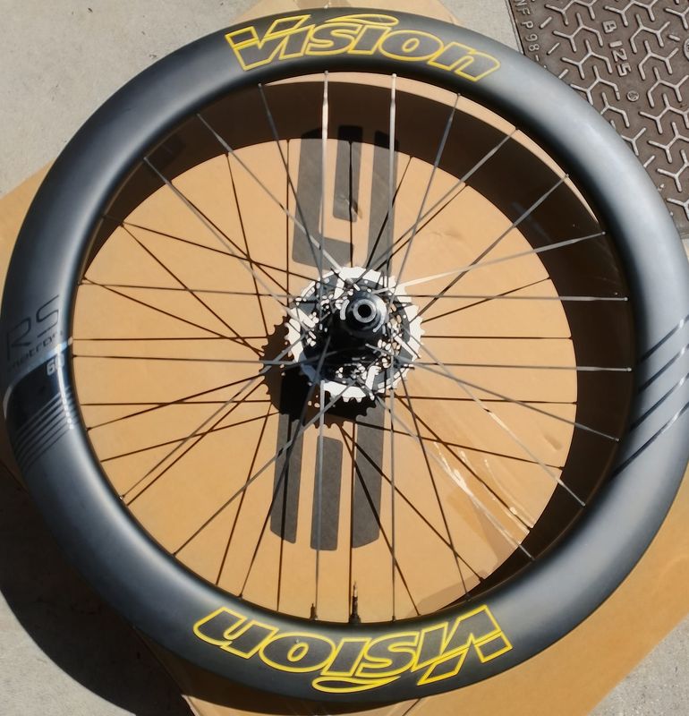 Brugt Vision Metron 60 RS Wheelset bike — billede 6 af 19