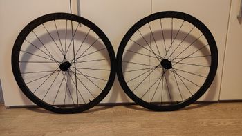Used Bontrager Aeolus RSL 37 Tubular Disc Wheels
