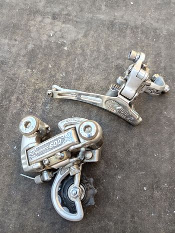Used Shimano 600 Derailleur 1987 Drivetrain & Pedals