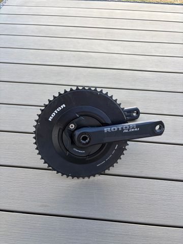 Brugt Rotor ALDHU24 Aero Powermeter 2022 Drivetrain & Pedals