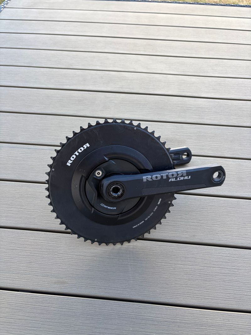 Tweedehands Rotor ALDHU24 Aero Powermeter 2022 Drivetrain & Pedals