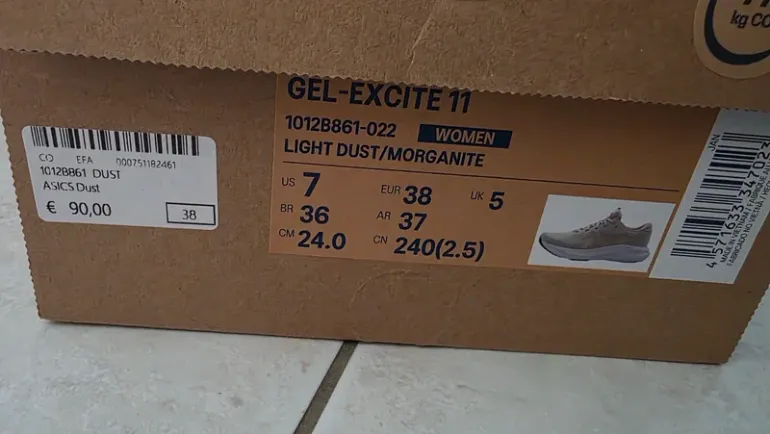 Gebrauchtes Asics Gel Excite 11 bike — Bild 6 von 15
