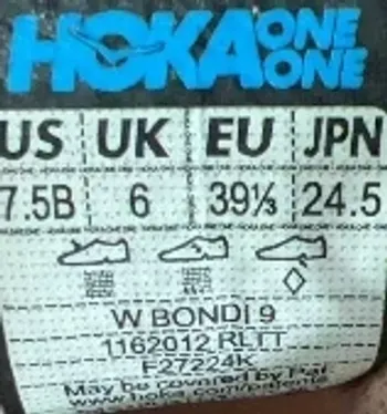 Tweedehands Hoka Laufschuhe Größe 39 bike — afbeelding 5 van 9