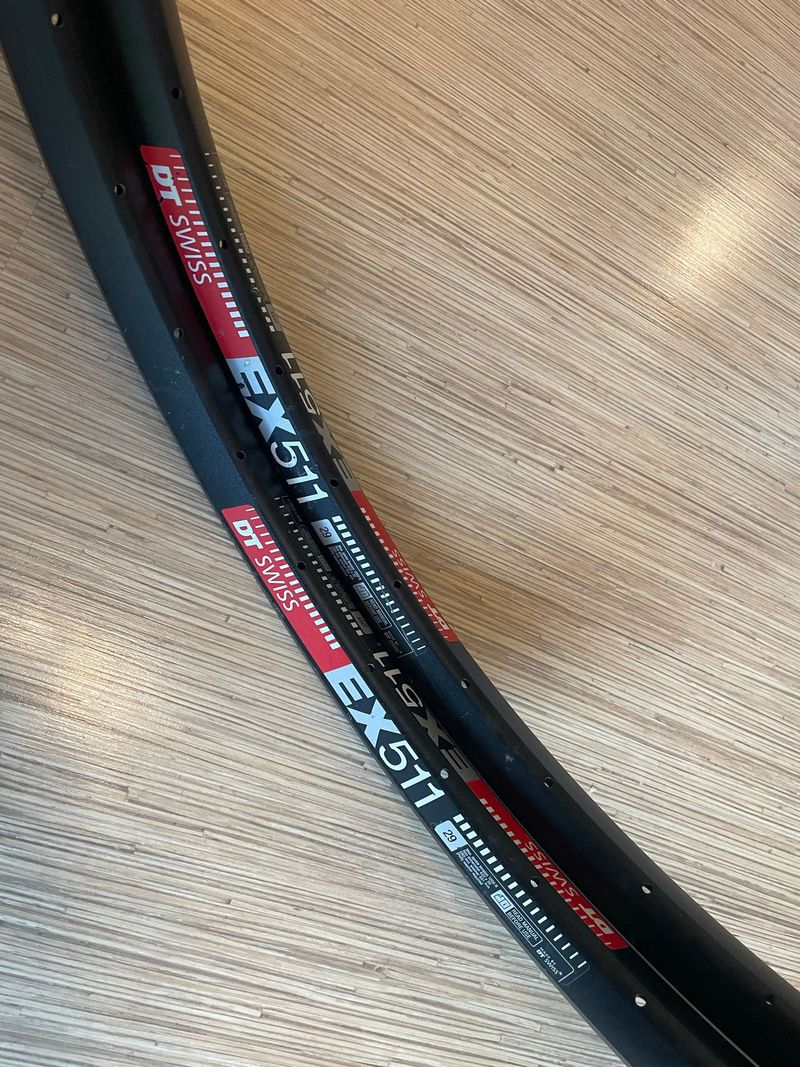 Used Dt Swiss EX 511 Rims Wheels